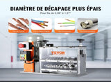 Automatic Stripping Machine, 0.06''-1.57'' Electric Motorized Cable Stripper, 750 W, 98 ft/min V952-B750W101538MMFDI9V3