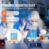 VEVOR Magnetic Stirrer Stir Plate Kit 0-1500 RPM Adjustable Speed Max 22L V952-CLJBJ120LBJR0ICLWV3