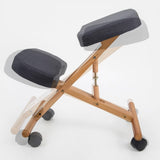 Ergonomic Adjustable Kneeling Chair BLACK V274-MT-GM068-BK