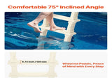 5-Step Inclined Robust Pool Ladder of 2 Handrails for 1219.2-1371.6mm Pool V952-DXYCTTBGGSLBDVP4TV0