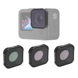Kb Series Nd8 & Nd16 Cpl Lens Filter For Gopro Hero10 PRL-6911ACD