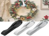 Christmas Garland Hooks,Wall Mounted Punch,Adhesive Removable Holder, Organizer Garland Straps for V1189-LWWAL-20260401-06682