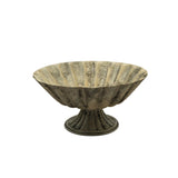 Roman Bowl – Zinc Finish | Metal Decorative & Serving Bowl V1026-KLC9147