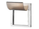 Pet Door, 33.7 x 50.9 cm Aluminum Frame with Lock and Flap System, Weatherproof Doggy Door, Easy to V952-MSCWMLMLHJ1PCF80QV0