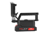 LED Work Light Battery Powered Handheld Flashlight with Dual USB Ports Cordless Lamp for Outdoor V1294-YM0901-3119250084612