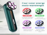 White 4-in-1 RF EMS Facial Beauty Device Skin Tightening and Lifting Massager with LED Light Therapy V888-ELOSUNG40559
