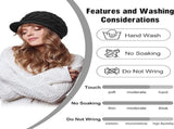 Ladies' Hat - Beanie Hat - - Ladies' - 4 Pieces - Knitted hat for ladies - Warm Winter V1188-MS101-02400-1