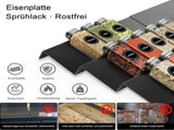 6-Piece Adjustable Spice Rack for Kitchen Storage, Compatible with Jars V1188-MS-325-1367