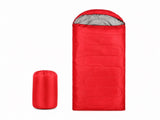 210 x 75cm Red Portable Envelope Camping Sleeping Bag 1.3kg Thickened Warm Sleeping Bag with Carry V888-ELOSUNG52299