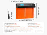 Automatic Chicken Coop Door, Battery Powered Chicken Coop Door with Timer & Manual Setting, V952-JSKMQCSSKGDCNGEKL001V9