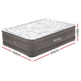 Bestway Air Mattress Queen Inflatable Bed 56cm Airbed Grey BW-BED-Q-56-6713E