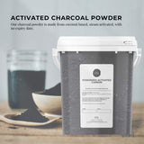 Orku 400g Activated Carbon Powder Coconut Charcoal Bucket - Water Filtration V238-SUPDZ-30725665849424