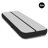 Powertrain 4m x 2m Airtrack Tumbling Mat Gymnastics Exercise Air Track with Pump IFM-0402-GYBK-IFP