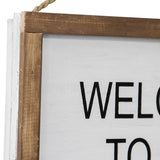 Handcrafted Welcome Sh*t Show Framed Wall Art 30x12cm V637-33786WEL