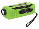 Emergency Radio Hand Power Generation Solar Radio with LED Flashlight 2000mah Charging for Camping V1294-YM0523-3115220020413