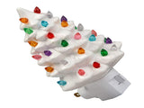 Xmas Tree Night Light Ceramic Decorative Plug in Tree Nightlight Xmas Decor for Bedside Tables Study V1294-YM0901-3115240103411