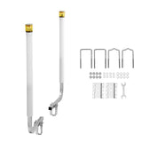 Boat Trailer Guide, 1175mm with LED Light Trailer Guide Poles, 2PCS High-Hardness Steel Guide-Ons, V952-CTCDGDLXBS40N0BCN001Y3