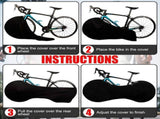 Bicycle cover for 1 bike waterproof, 2 items Inner and outer fabric cover, cover, for all mountain V1189-LC-QP-00868