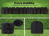 Seamanship Boat Cover 19-21ft Trailerable Jumbo Marine Grade Heavy Duty Black TJBC-1921-BK