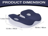 Seat Cushion, Seat Cushion for Sit Bone and Back Pain Relief, Butt, Tailbone, Hip, Hamstring, V1189-LWWAL-20260401-06147