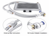 New 125ml Motorcycle Oil Cooler Cooling Radiator Kit For Honda CB CG 100CC-250CC V201-ECCSCOL-50CC-SLSC-AU