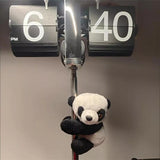 Mini Panda Figurines,Cute Panda Bamboo Toys Panda Cake,Panda Clips Curtain Holder,Home V1259-DP01-A-3055