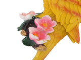 Parrot Sculpture Resin Bird Figurine Half Face Hanging Sculpture for Wall Tree Living Room Balcony V1294-YM0901-3111250017113