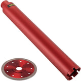 VEVOR Dry Diamond Core Drill 2.5"/ 63mm Dia. Hole Cutter for Concrete Masonry V952-JGSKZY2.514INCPD9V0