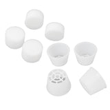 100 Set Hydroponic Grow Baskets Sponges Circular Planting Baskets Plant Growth Sponges White V1294-YM0703-3111230094812