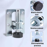 4 Pcs Legs of Leveling White, Legs of Leveling Robustes Legs of Leveling Adjustable Robustes with V1237-MS-626-468