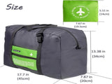 4-Pack Foldable Travel Duffel Bag Set Compact Carry-On Luggage in Pink, Blue, Green & Orange V1107-CS-LXSND4