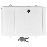 Wall Mount Suggestion Box With Lock Mailbox For Outdoor Use For Home Office And Community Feedback V1366-AZ2-W-20725
