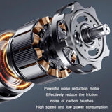 12-Speed Vibrating Mini Muscle Massager - Gray V562-2068212060DBT