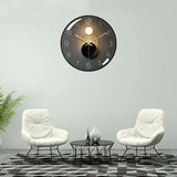Modern Silent Wall Clock, 30Cm Diameter Wall Clock, ROund Digital Quartz Wall Clock, Suitable For V1188-MS-227-0499