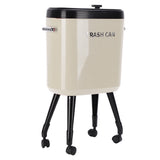 Tall Trash Can with Wheel Legs 15L Large Capacity Narrow Garbage Can for Kitchen Bathroom Living V1294-YM0901-3117250150413