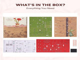 3D Flower Wooden Puzzles Adults-Red Carnation, DIY Wooden Flowers Model Kit Building Set Crafts V1366-AZ2-W-02285