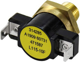 471587 115-degree ahrenheit Hi-Limit Thermostat Replacement or Pentair MiniMax Pool and Spa Heater V1259-DP01-F-356
