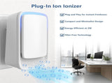 2 Pack Plug-In Negative Ion Ionizer for Home, Office, Kitchen, Bedroom, Bathroom - Filterless, Quiet V1259-DP01-A-4064