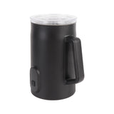 Electric Milk Frother 400W 580ml Warm and Cold Milker 4 In 1 Automatic Non Slip Stainless Steel V1294-YM0901-H47267B-US
