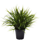 Artificial Ornamental Potted Dense Green Grass UV Resistant 38cm V637-DP1043004