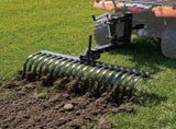 106.7cm Tow Behind Landscape Rake, 3-Point Lawn Rock Rake with Blade & Lift Lever, Fit Category 1 V952-ZXSCJ42INCHYATJQA001V0