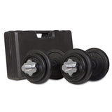 CORTEX 20kg Dumbbell Set with Case V420-DBSET20CASE