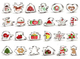 24PCS Christmas Cookie Cutters Set, Stainless Steel Holiday Cookie Cutters with Snowman, Snowflake, V1369-AZ3-W-16944