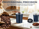 Household Superfine Grinder, Spice Grinder Electric with Stainless Steel Blade, 8-Blade Steel Cutter V1366-AZ2-W-11591