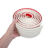 Flexible PVC Skirting Board White Self Adhesive Wall Baseboard for Home Decor V1369-AZ3-W-23469