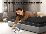 Giselle 18cm Memory Foam Mattress Green Tea Foam Cool Gel Foam Mattresses King Single FOAM-C-MFM-SHADOW-H18-KS