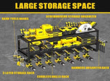 Heavy Duty Power Tool Organizer Wall Mount - 3-Tier Garage Storage Rack with Drill Holder, V888-ELOSUNG18460