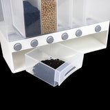 Grain Container Cereal Dispenser 10L Dry Food Rice Flour Storage Box Wall V63-837351