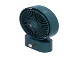 Portable Electric Fan 270&deg Shaking Head Desktop Fan with 10 Gears USB Charging for HomeGreen V1294-YM0901-3113210088612