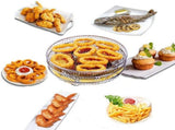 Air Fryer Accessories-Air Fryer Three Stackable Racks for Airfryer,Air Fryer Rack Stainless Steel V1192-AZ-W-10504